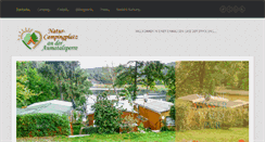 Desktop Screenshot of campingplatz-weida.com